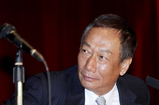 夏普欲大幅下调鸿海入股价 入股比例仍为9.9%
