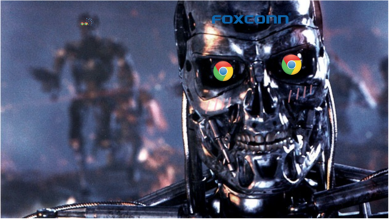 传富士康与 Google 就后者机器人技术进行合作