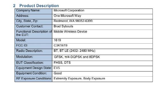 微软智能手表通过FCC审批 拥有三种尺寸