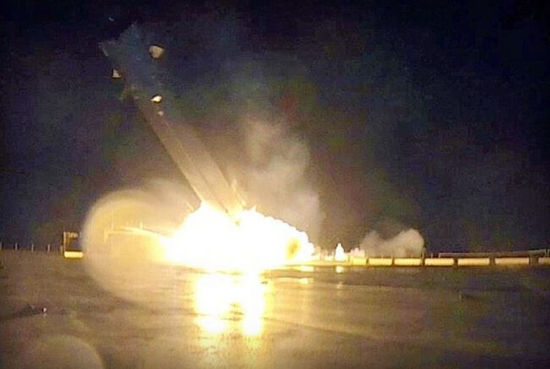 发射卫星后,SpaceX回收试验差点成功