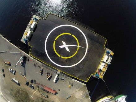 发射卫星后,SpaceX回收试验差点成功