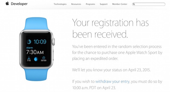 苹果为iOS开发者提供Apple Watch优先购买权