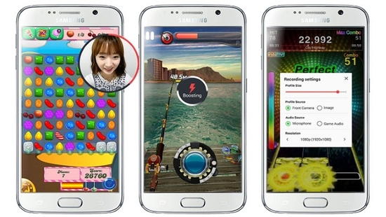 三星推出游戏应用GameRecorder+ 录制玩手游过程