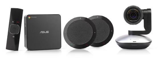 谷歌发布Chromebox会议套装 可20人视频会议