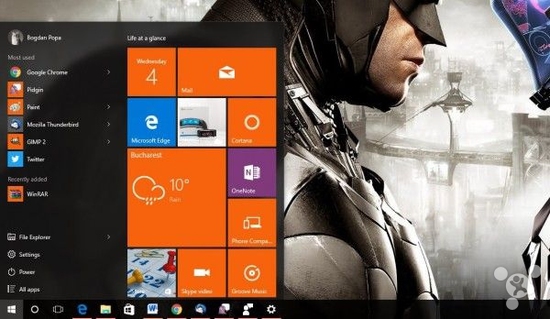 Win 10新开始菜单被指糟糕 用户要求回归旧版