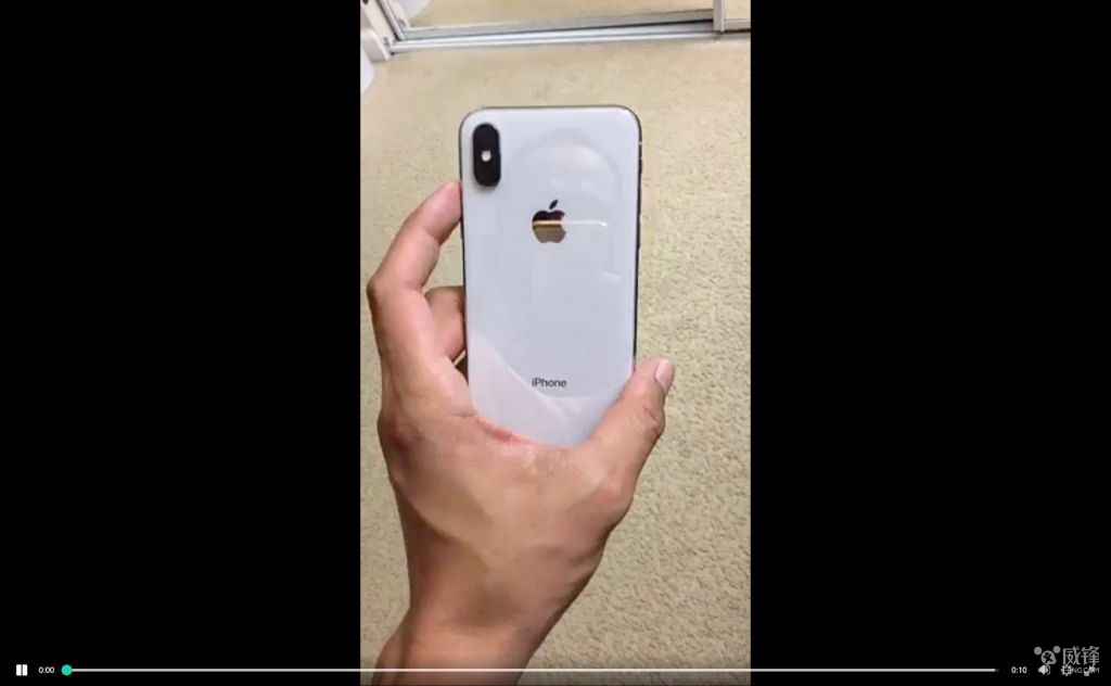 又有人拿到iPhone X了:背部细节曝光