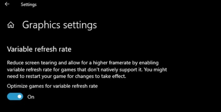 微软2019 Windows 10更新五月版:新增游戏可变刷新率