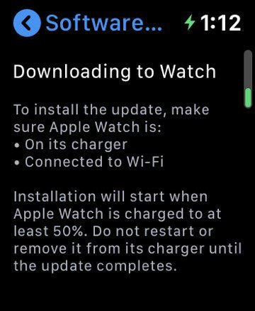 苹果Apple Watch将可独立更新系统,无需iPhone